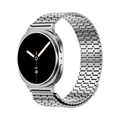 Correa de acero inoxidable Galaxy Prime de The Strap Society México para Galaxy Watch 8 con diseño de eslabones