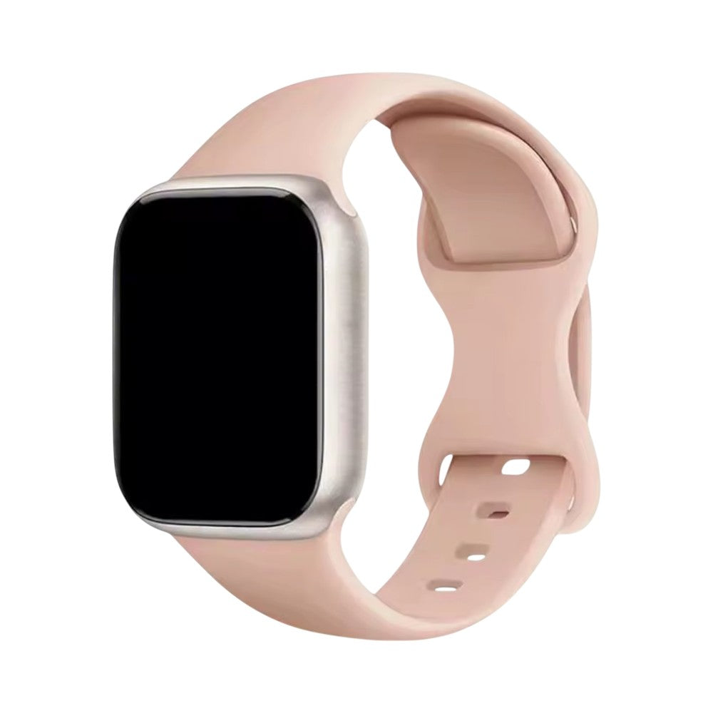Correa de silicón rosa The Strap Society México para Apple Watch con diseño flexible y ajuste seguro